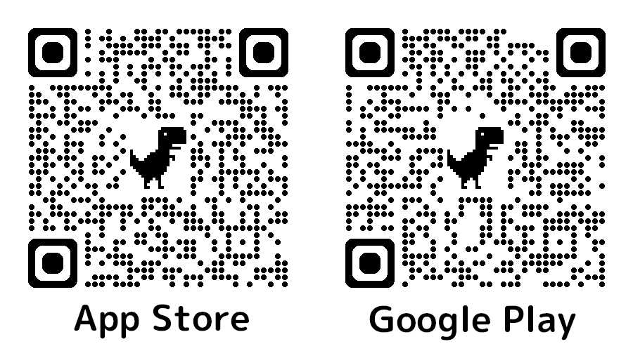 アプリダウンロード用QRコード